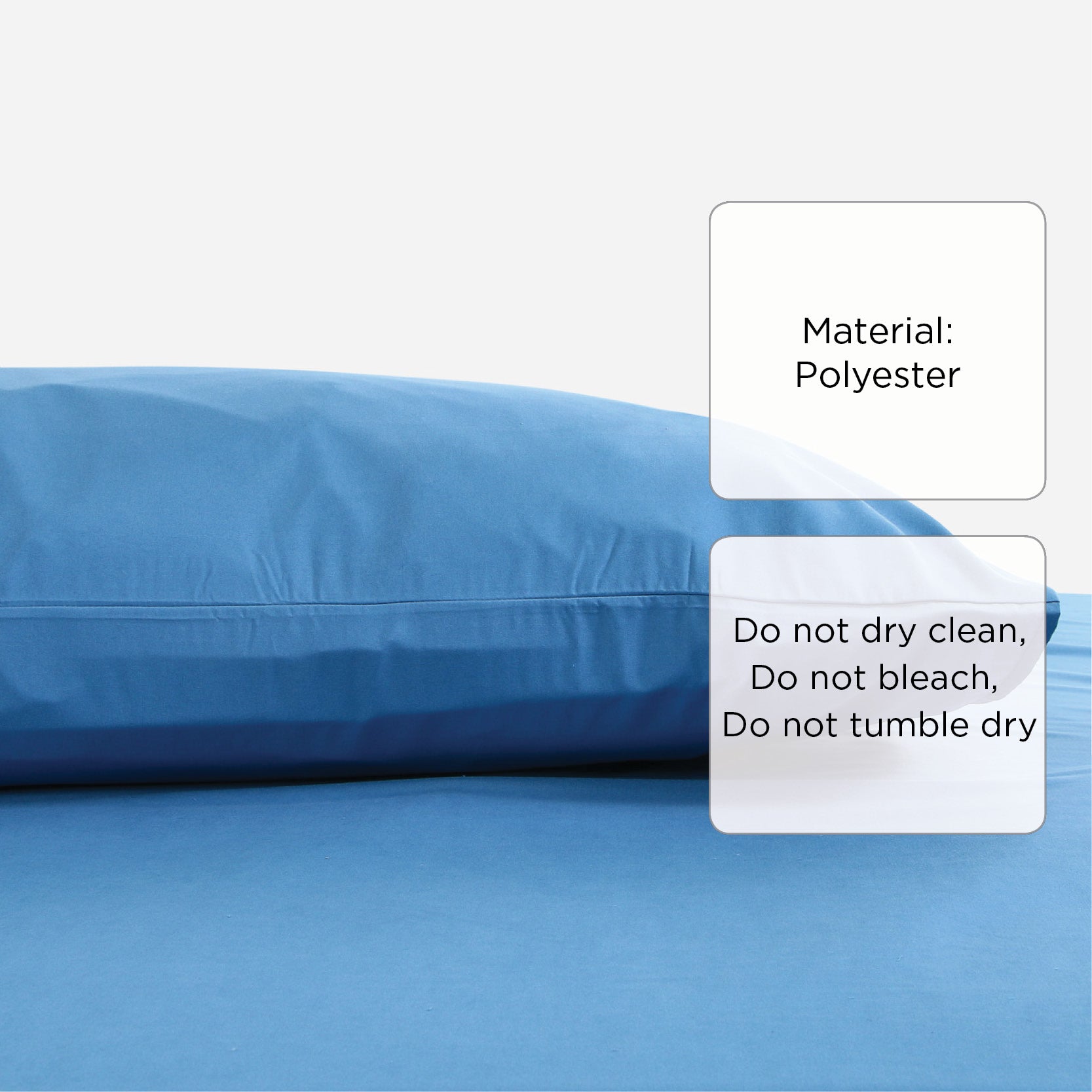 Hosh Body Pillowcase (Blue) - 20x57