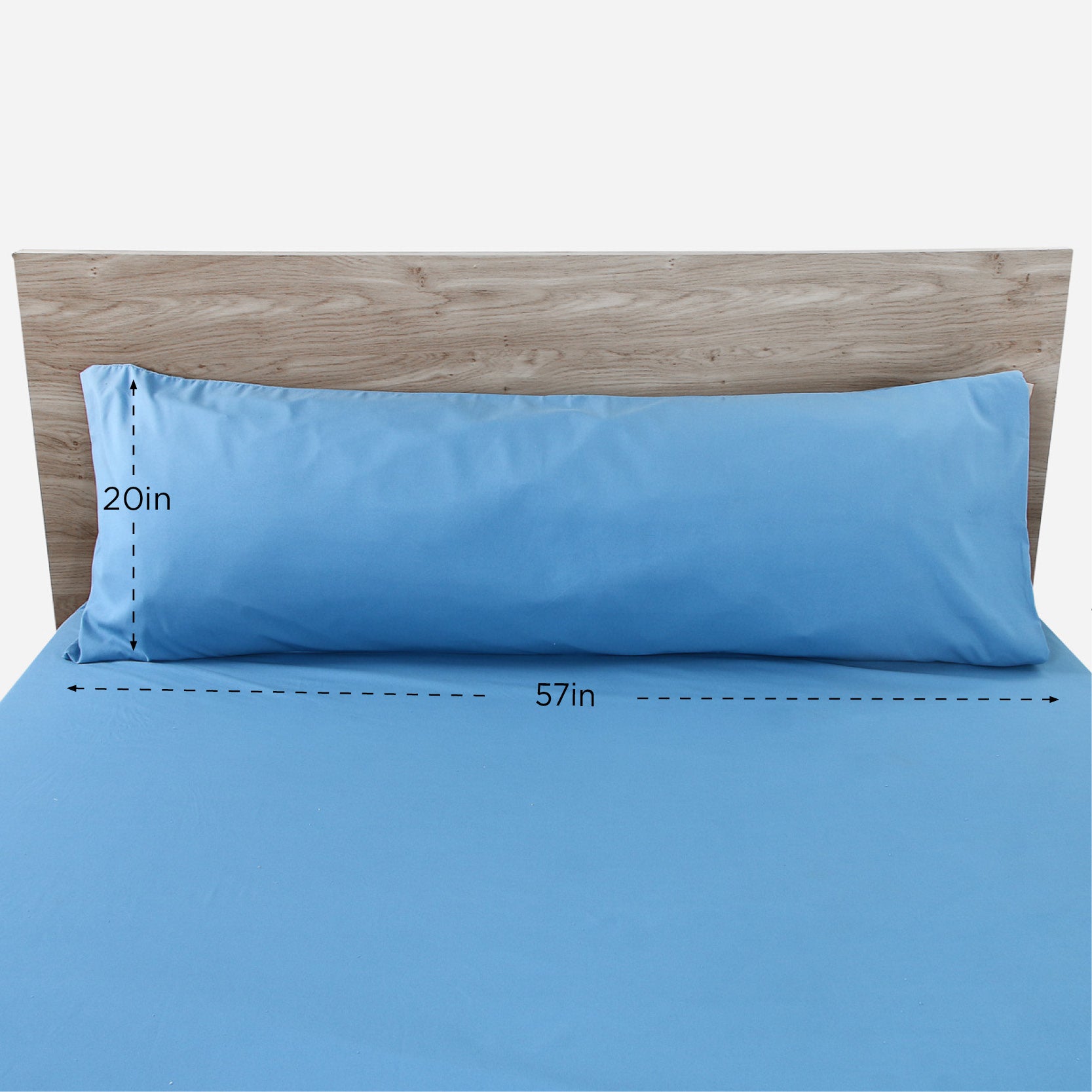 Hosh Body Pillowcase (Blue) - 20x57