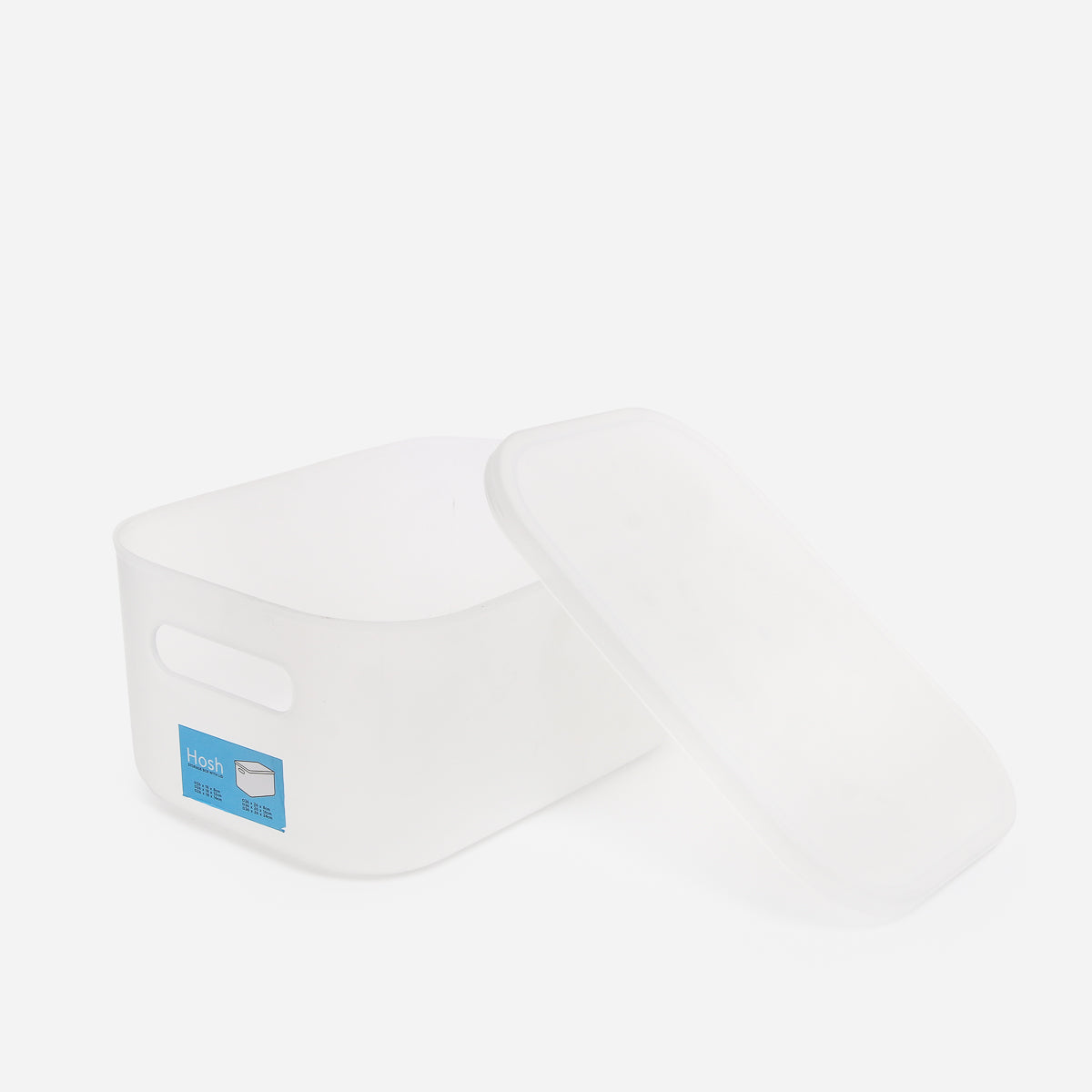 Hosh Storage Box (Smoked White) - 26x18x12cm