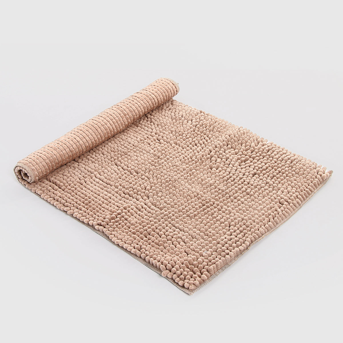 Hosh Chenille Bath Mat (Mocha) - 40x70 cm