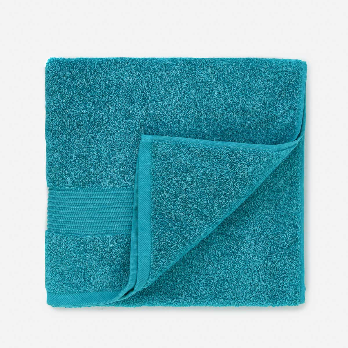 Hosh Combed Cotton Bath Towel - Baltic Blue Green