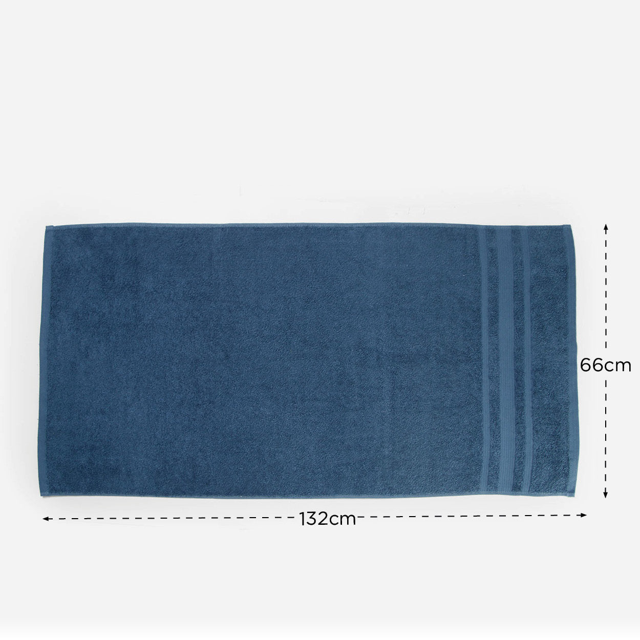 Hosh Signature Cotton Bath Towel (Midnight Blue) - 26x52in
