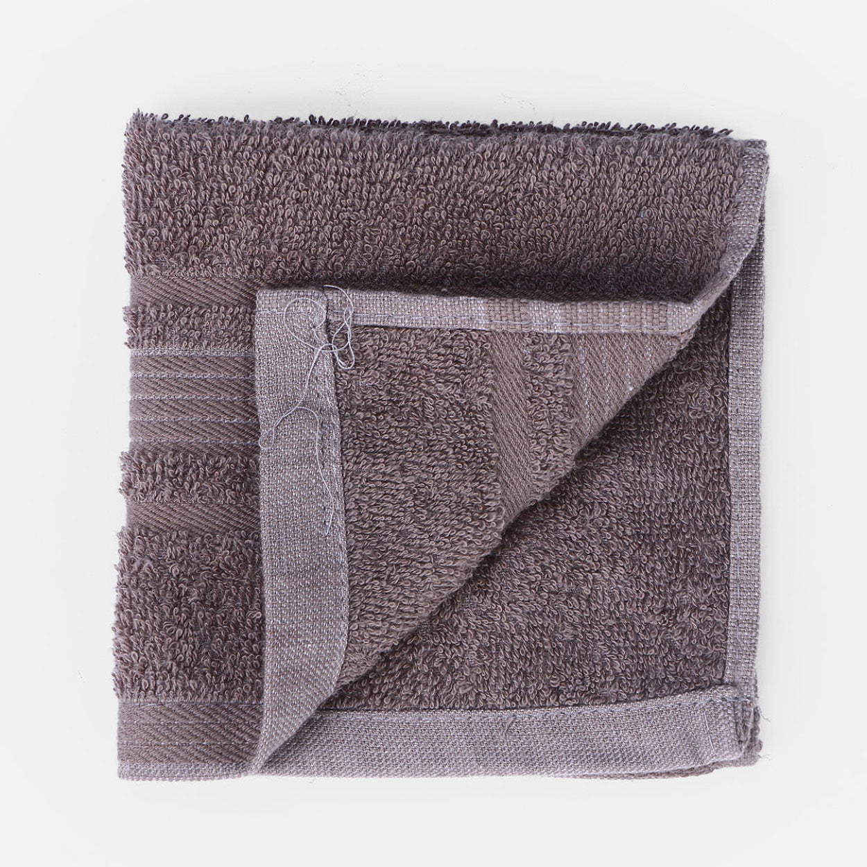 Hosh Signature Cotton Face Towel (Gray) - 12x12in