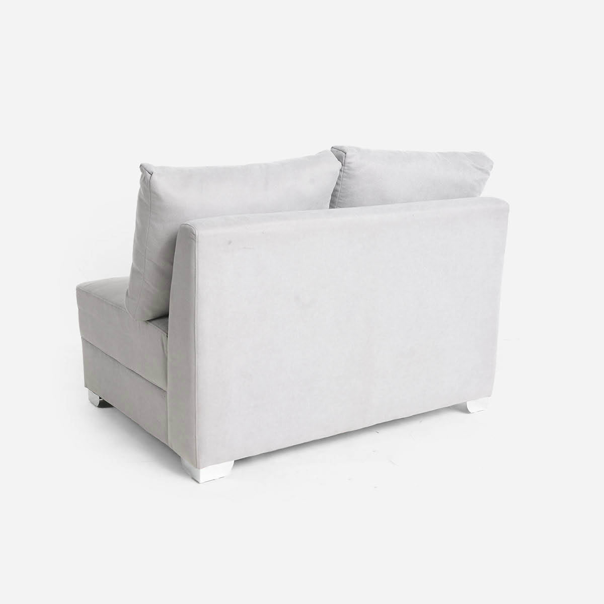 Hosh Create 2-Seater Armless Sofa - Winslet Gray