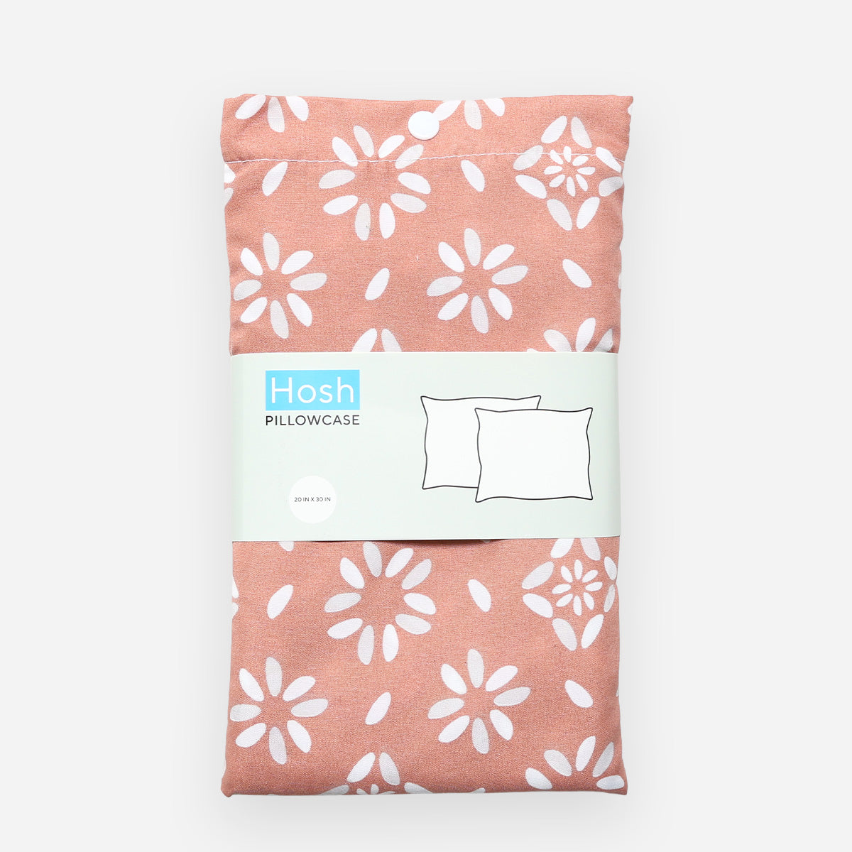 Hosh 2-Piece Deluxe PF12 Pillowcase - 20x30in