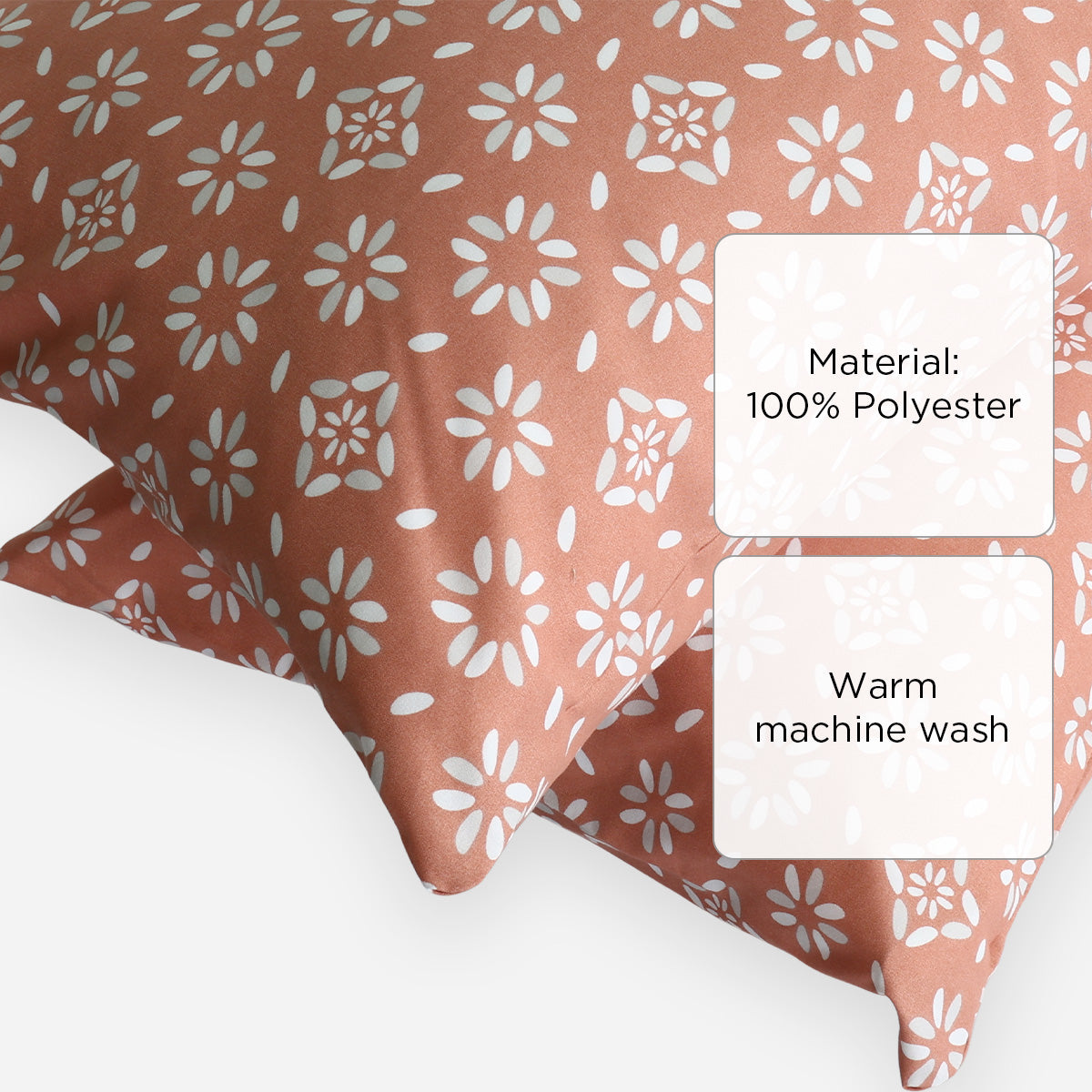 Hosh 2-Piece Deluxe PF12 Pillowcase - 20x30in