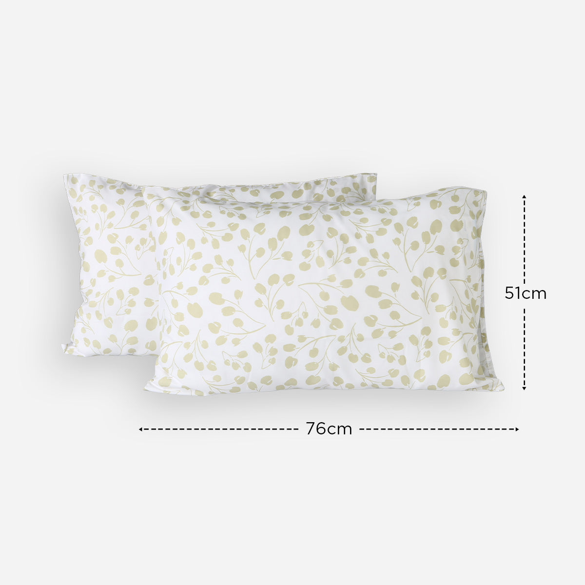 Hosh 2-Piece Deluxe PF8 Pillowcase - 20x30in