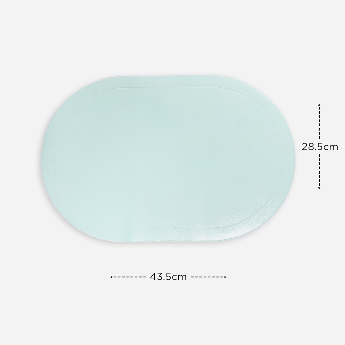 Hosh Placemat Heatseal (Green) - Oval