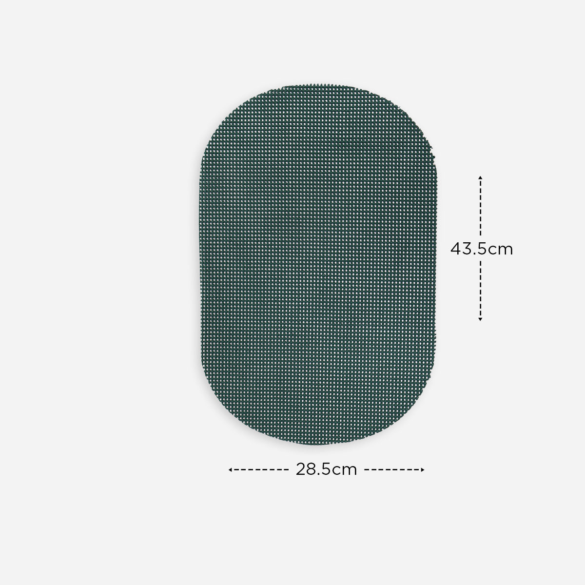 Hosh Waffle Placemat (H.Green) - Oval