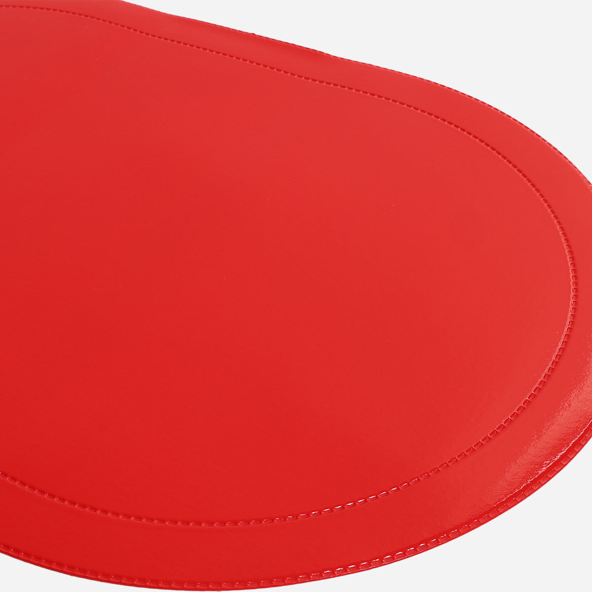 Hosh Placemat Heatseal (Red) - Oval