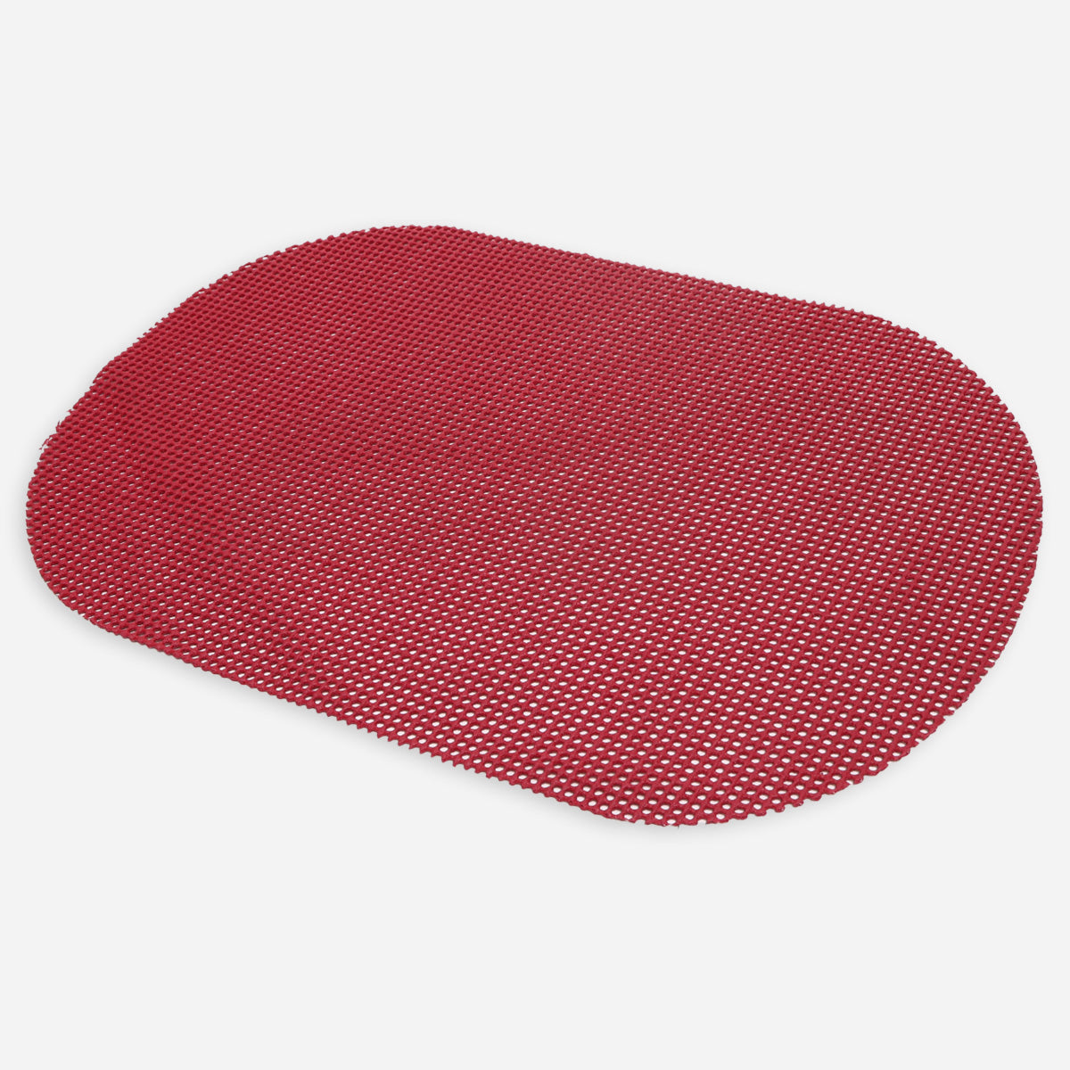 Hosh Waffle Placemat (Red) - Oval