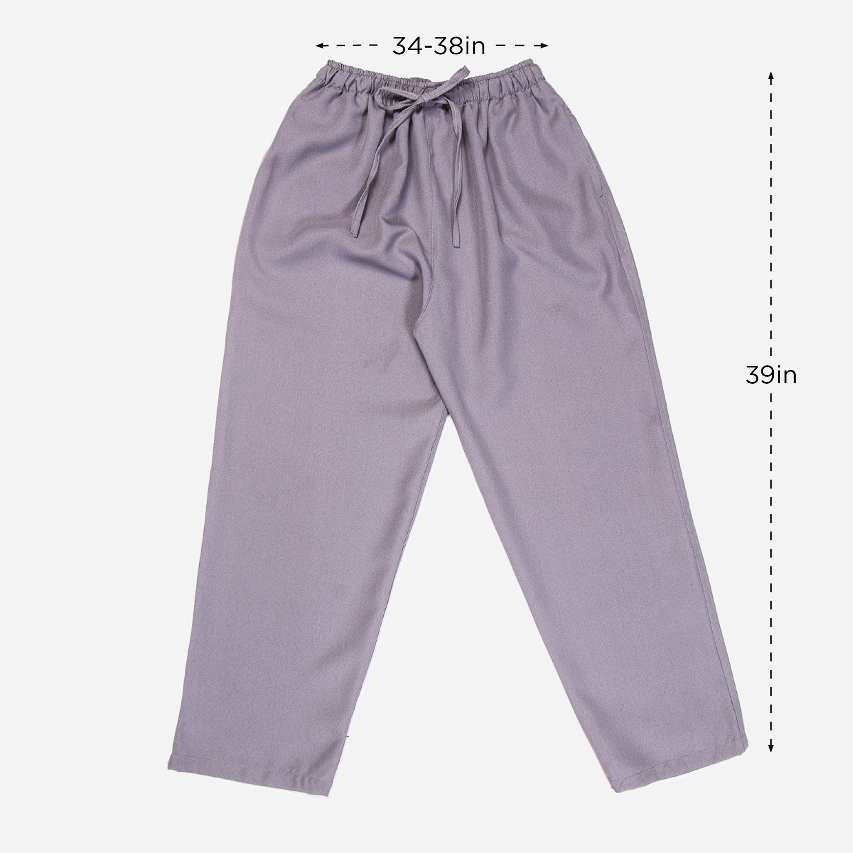 Hosh Yuna Plain Scrubsuit Set (Gray) - XL