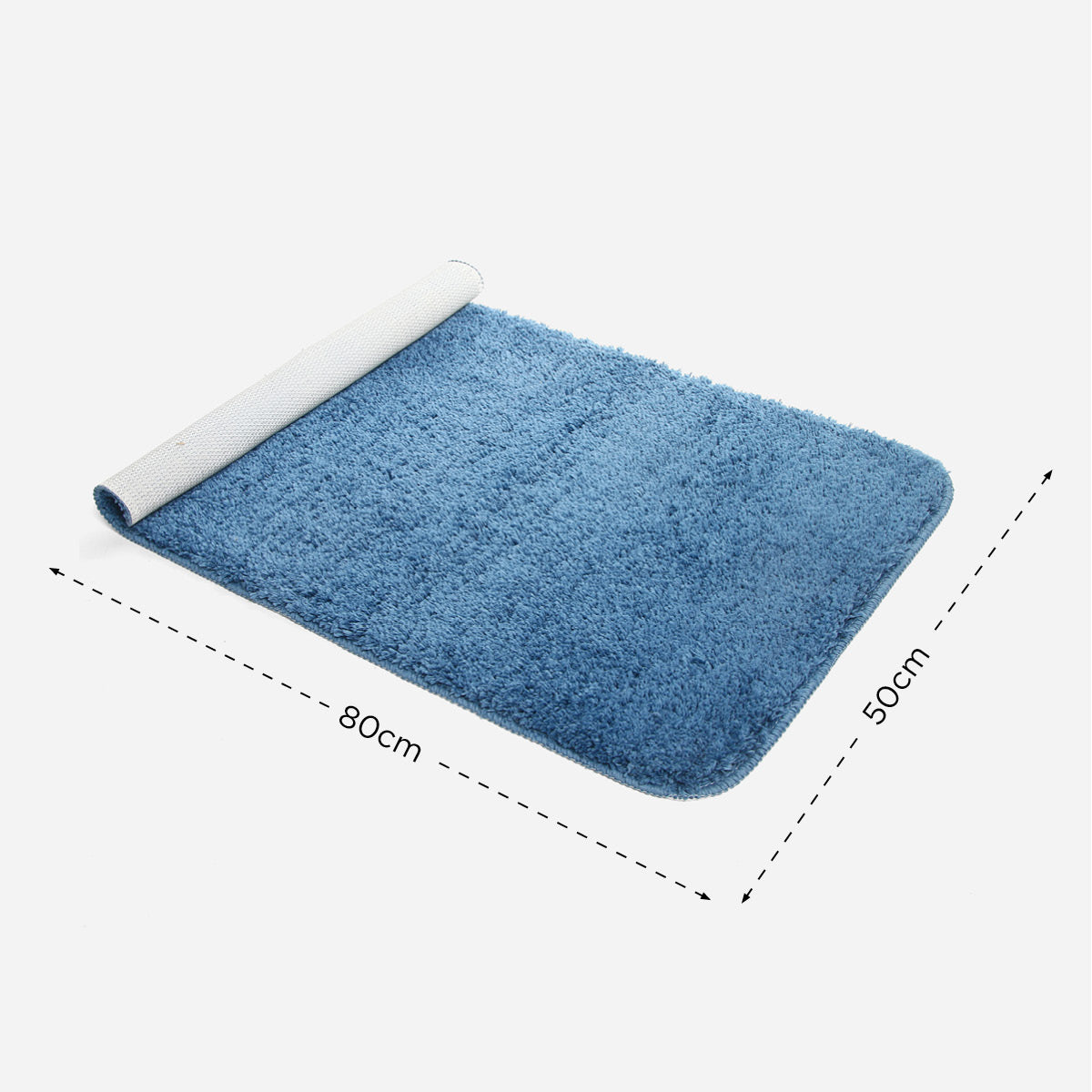 HWP-10426510:HOSH_FLUFFY_BATH_MAT_BLUE_50X80CM_-_10426510-4.jpg
