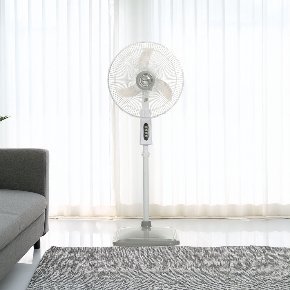 Dowell Gray Stand Fan - 16in.