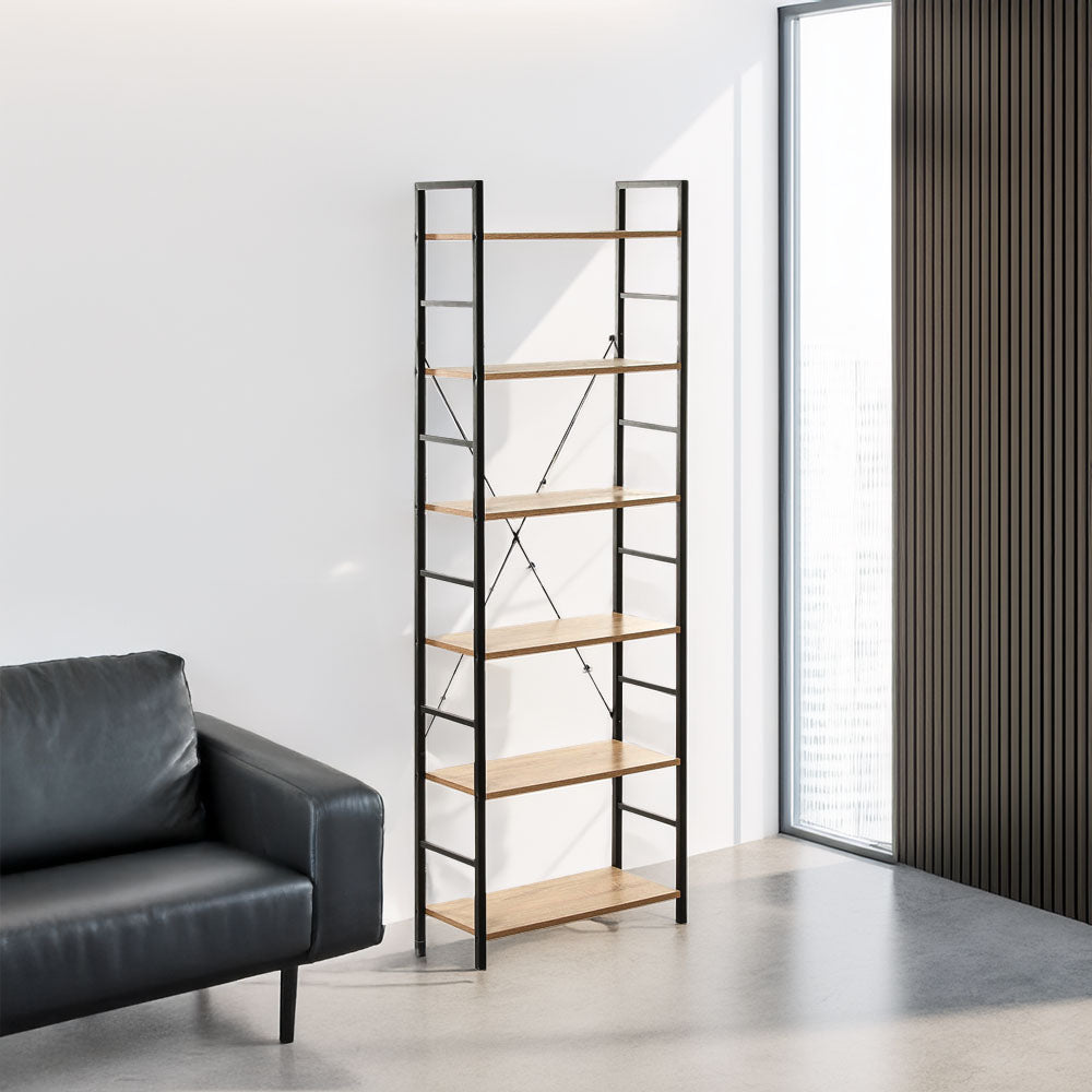 HWP-10420203:HWP-10420203_-_Yori_Kaiso_6-Tier_Book_Shelf.jpeg