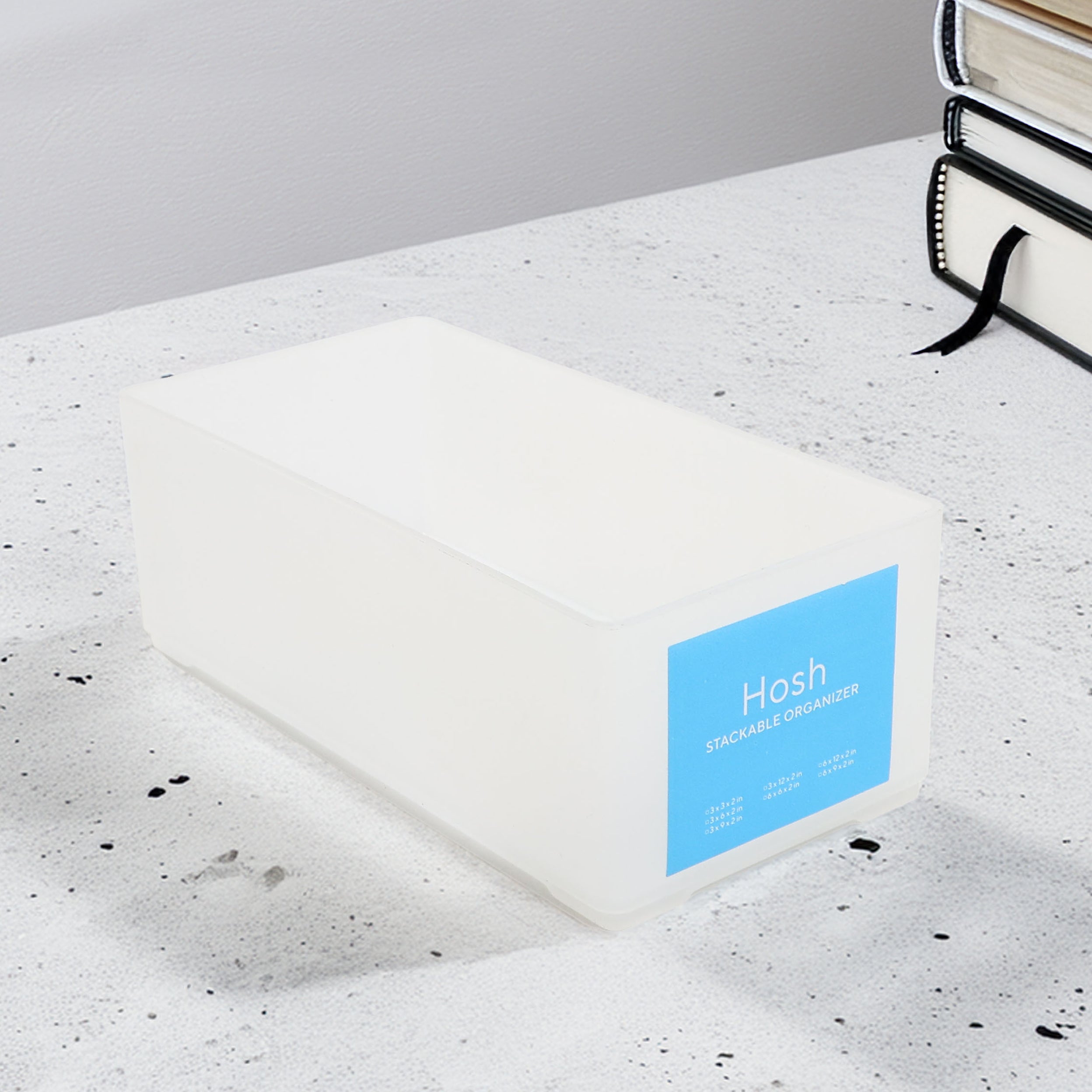 Hosh Stackable Organizer SD1020 – White – SM Home