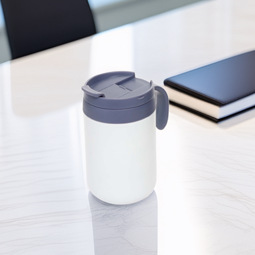 Atlantic Double Wall Mug (White) - 500ml