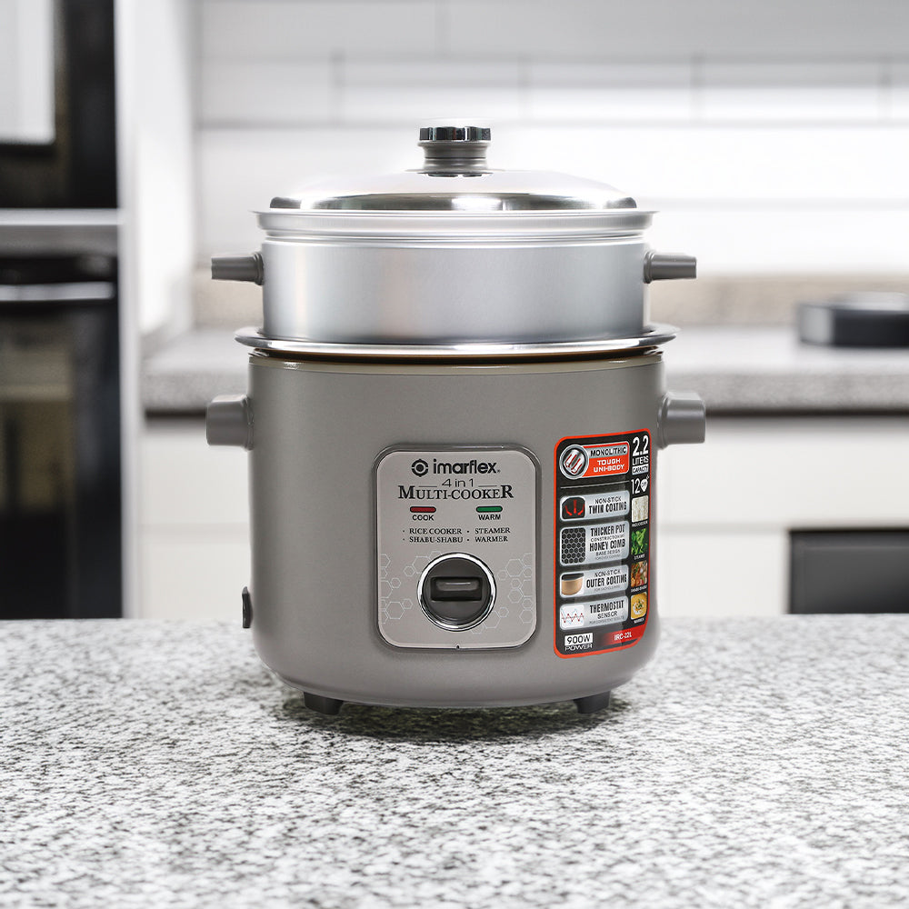 Imarflex IRC-18L 4 IN 1 Rice Cooker Monolithic - 1.8 L