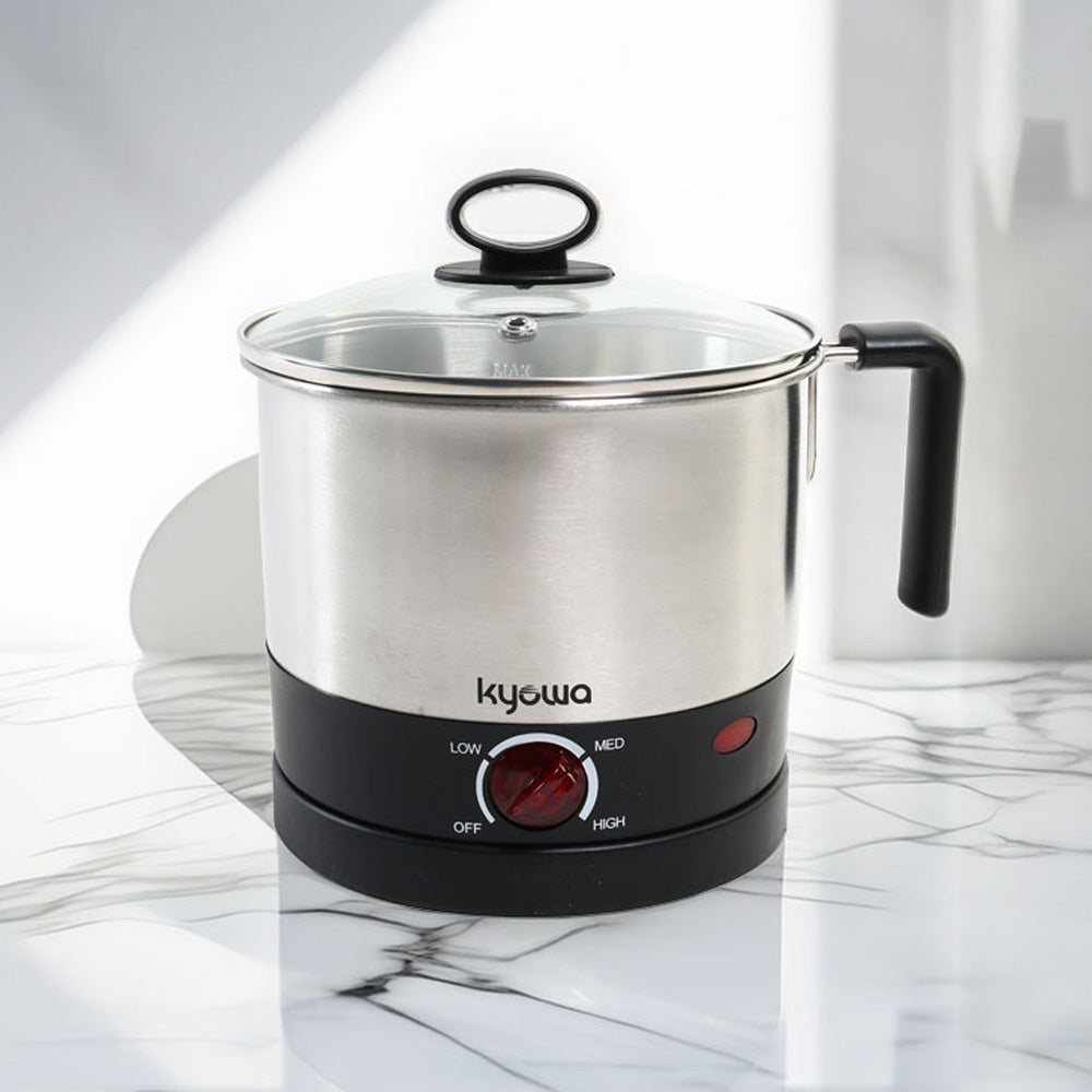 Multi Functional Kettle Kyowa KW-1332 Multi-Function Kettle 1.3L – Black – SM Home