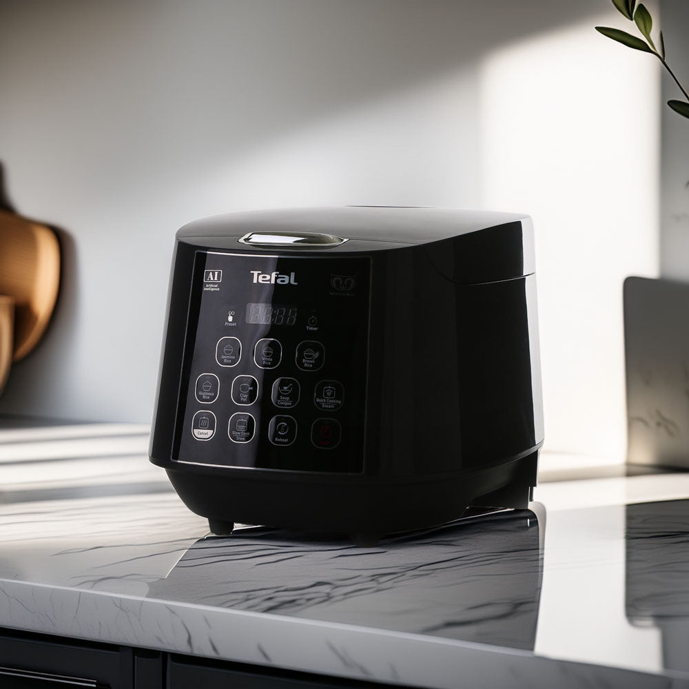 Tefal Easy Rice Plus Cooker RK736B65 (Black) - 10 Cups