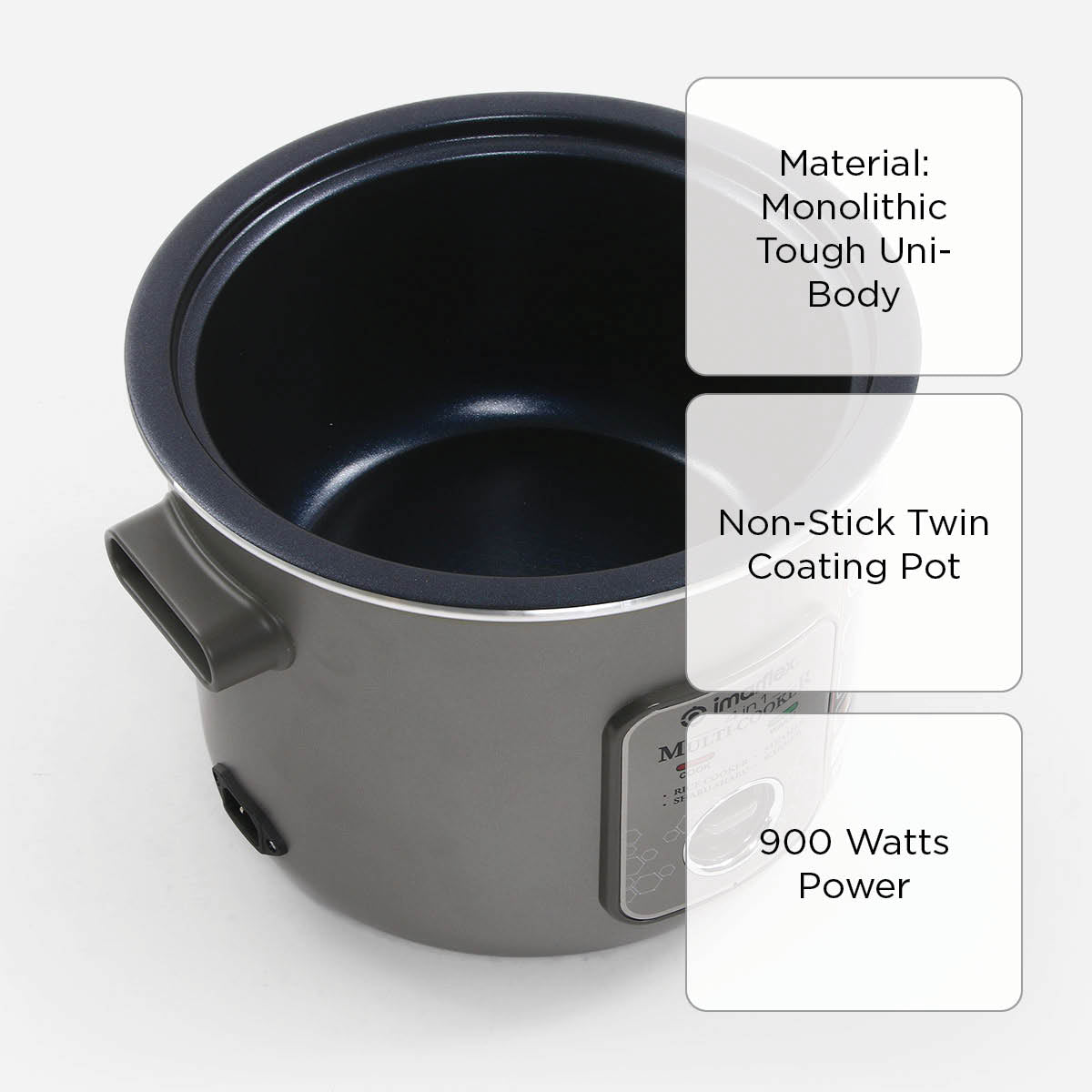 Imarflex IRC-22L 4 IN 1 Rice Cooker Monolithic - 2.2 L
