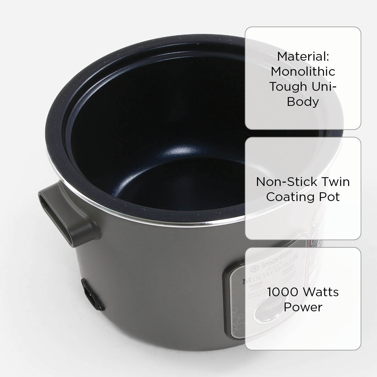 Imarflex IRC-28L 4 IN 1 Rice Cooker Monolithic - 2.8 L