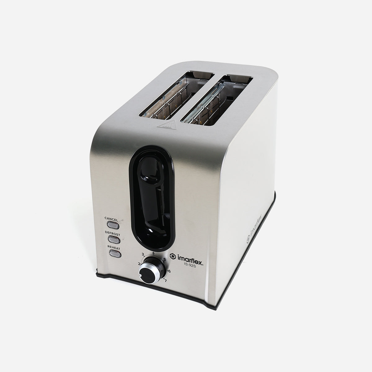 Imarflex 2-Slice Pop Toaster - Silver