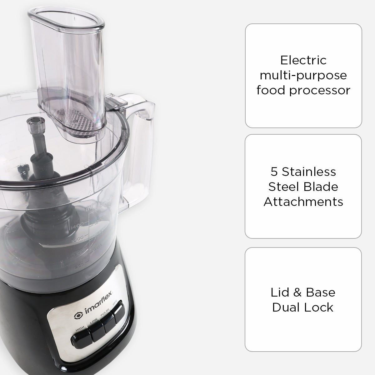 Imarflex Multi-Purpose Food Processor