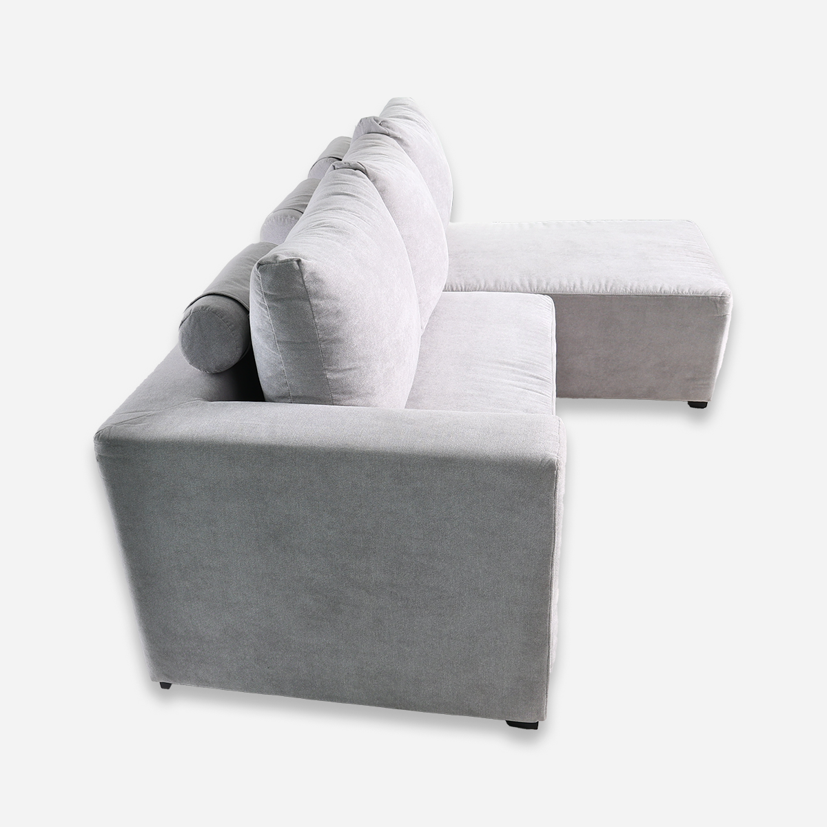 Commend L-Shape Sofa - Gray