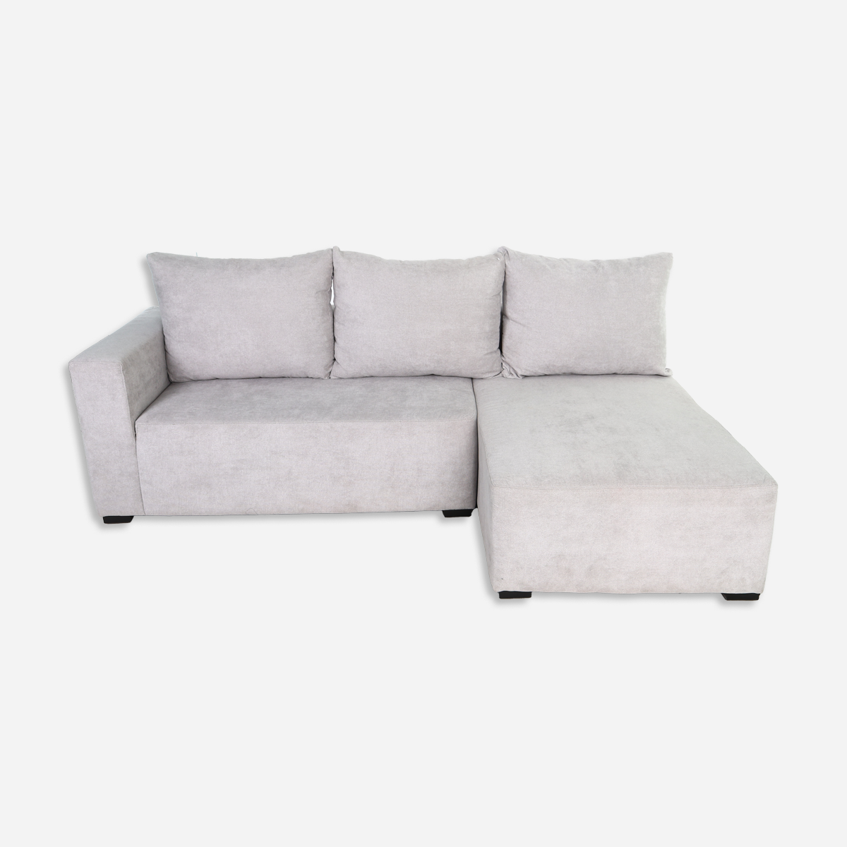 Commend L-Shape Sofa - Gray
