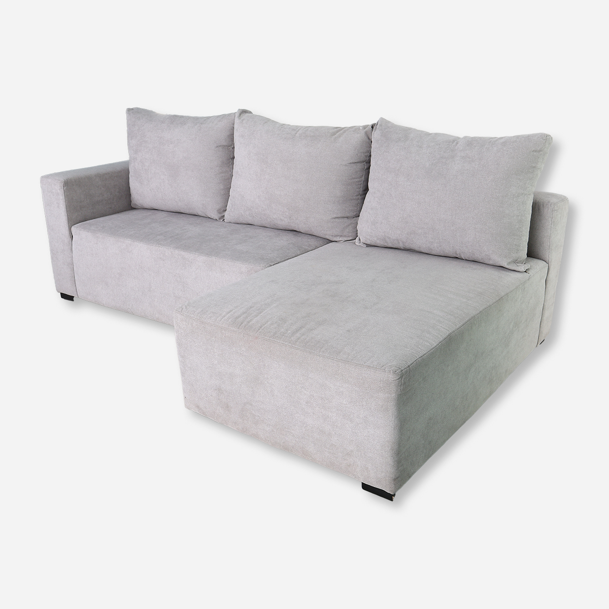 Commend L-Shape Sofa - Gray