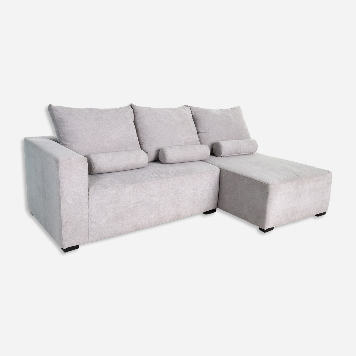 Commend L-Shape Sofa - Gray