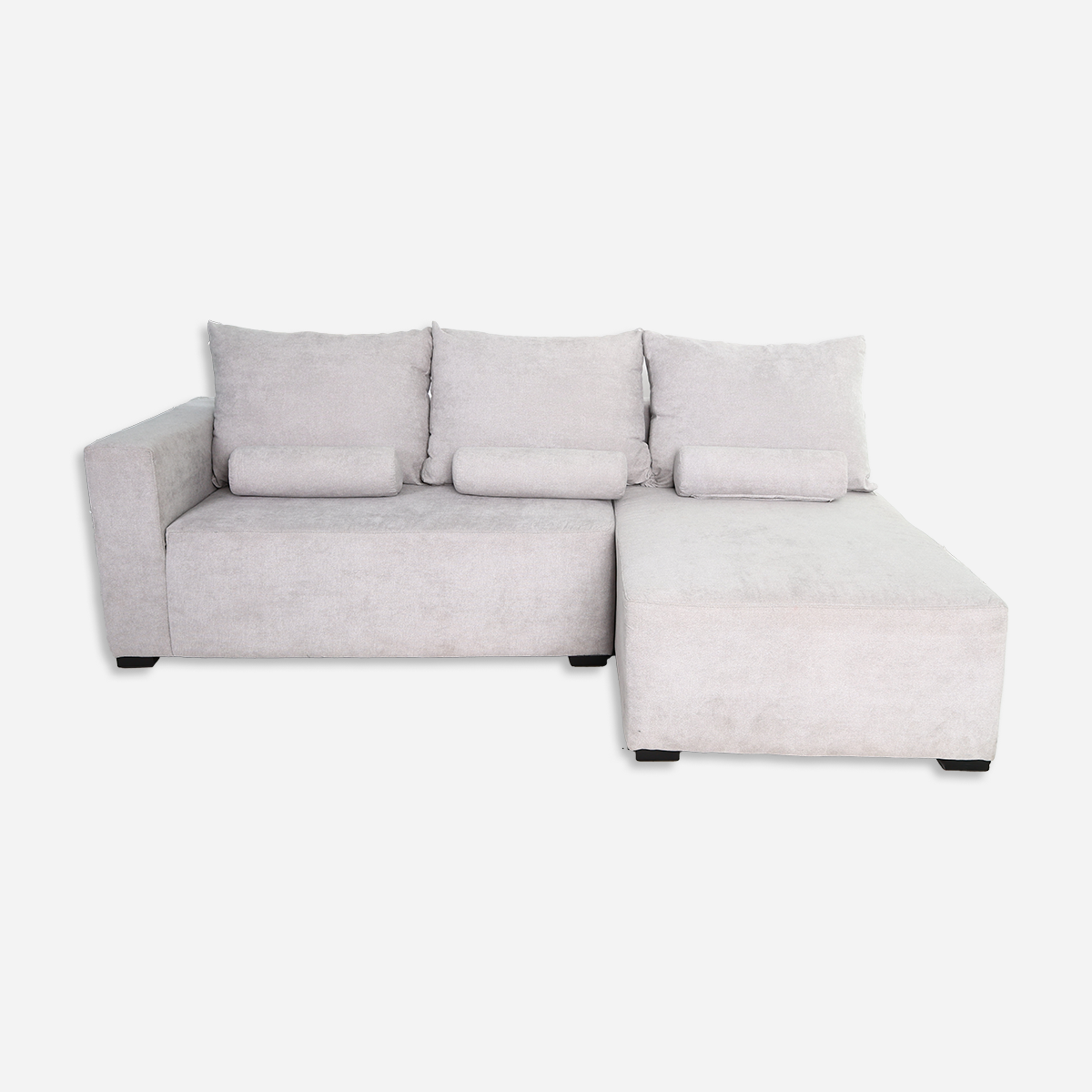 Commend L-Shape Sofa - Gray
