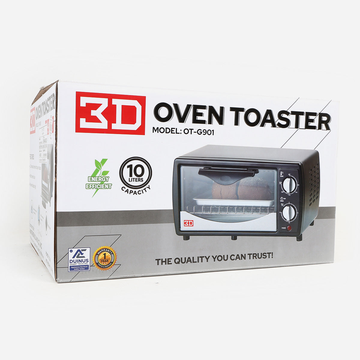 3D Oven Toaster OTG901 (Black) - 10L