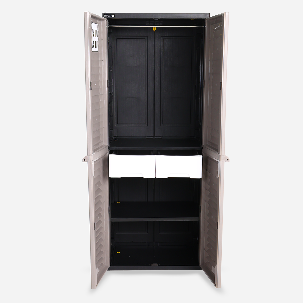 MegaBox Wardrobe Cabinet MG180 - Gray