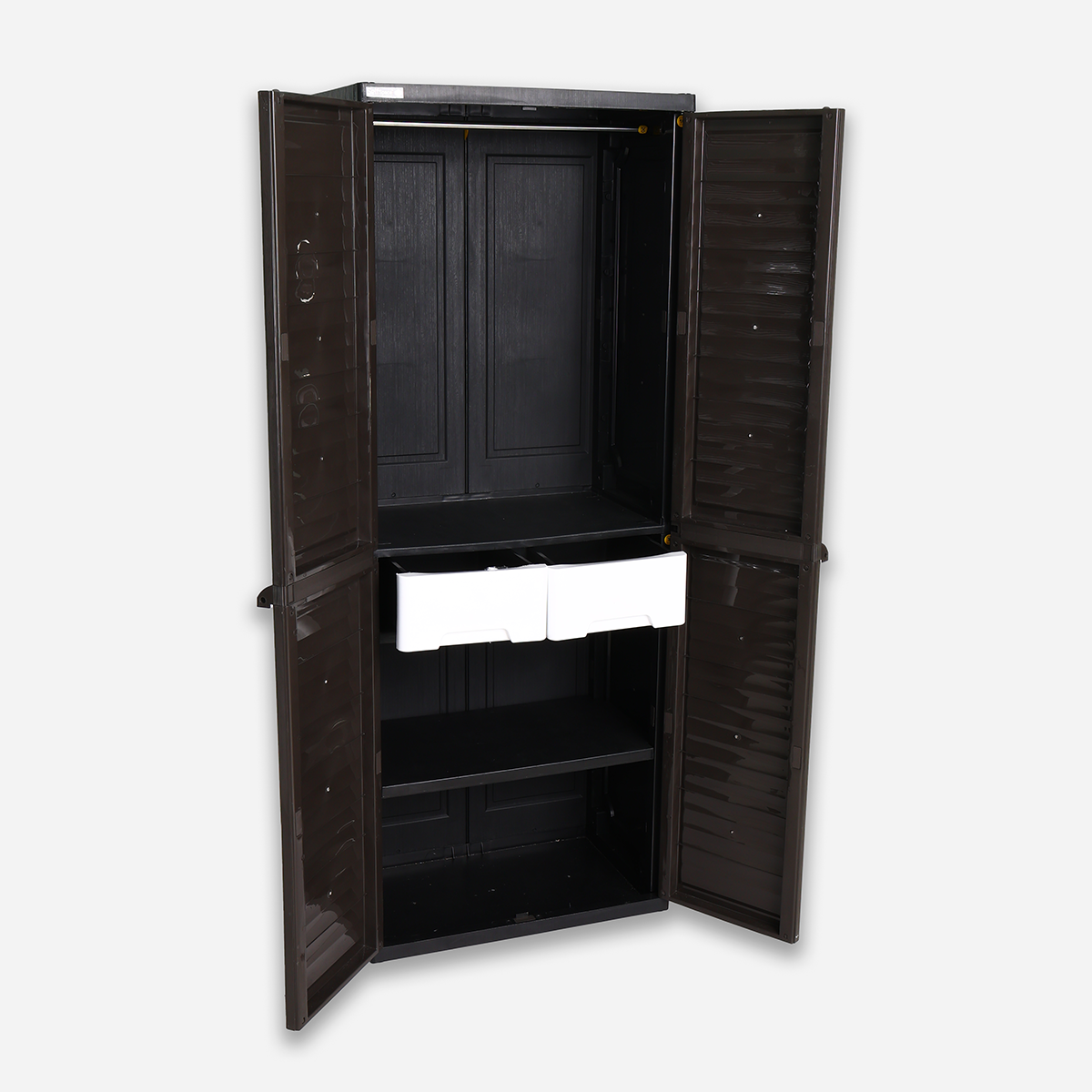 MegaBox Wardrobe Cabinet - Light Brown