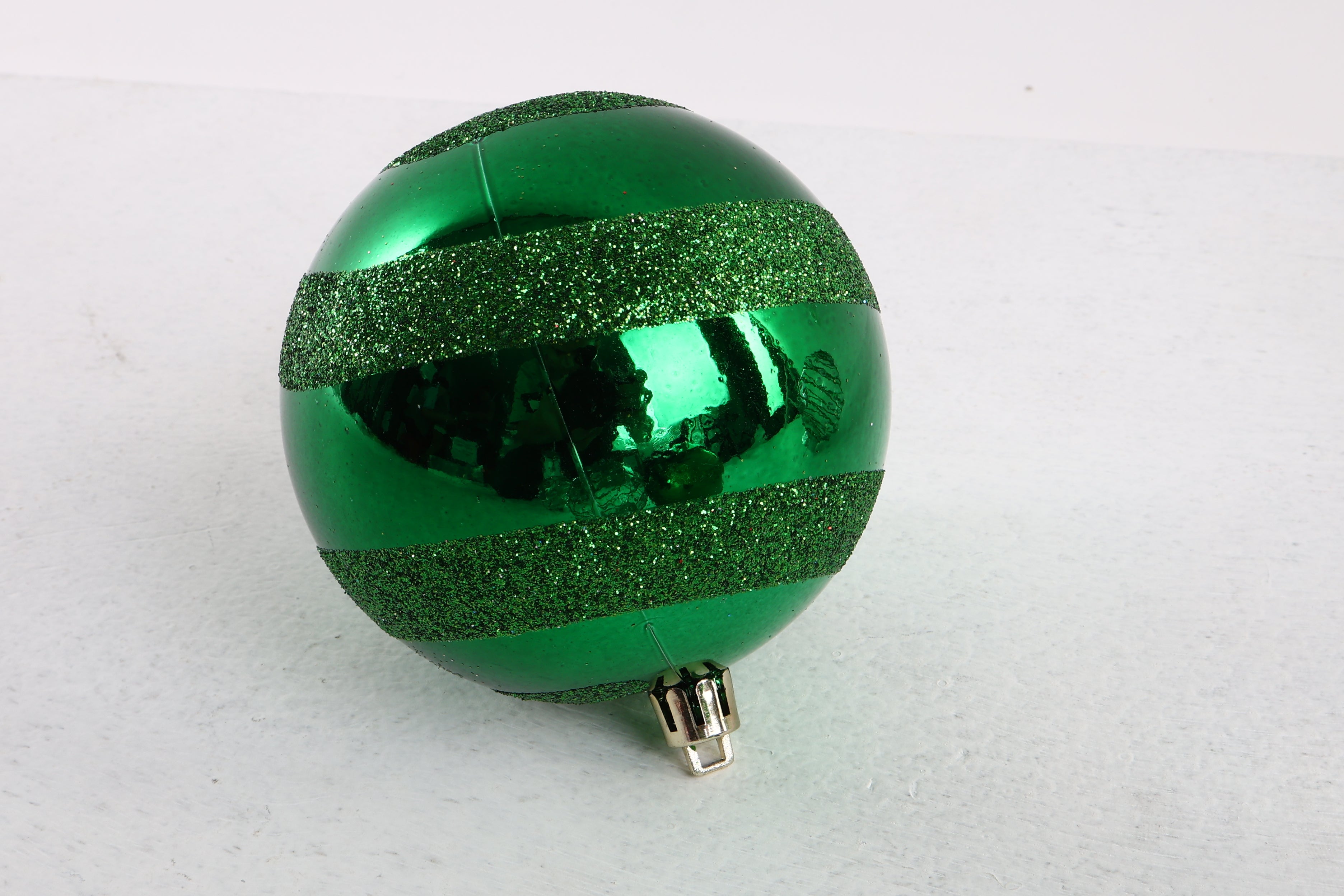 SM Home Set of 6 Christmas Balls (Green) - 8cm