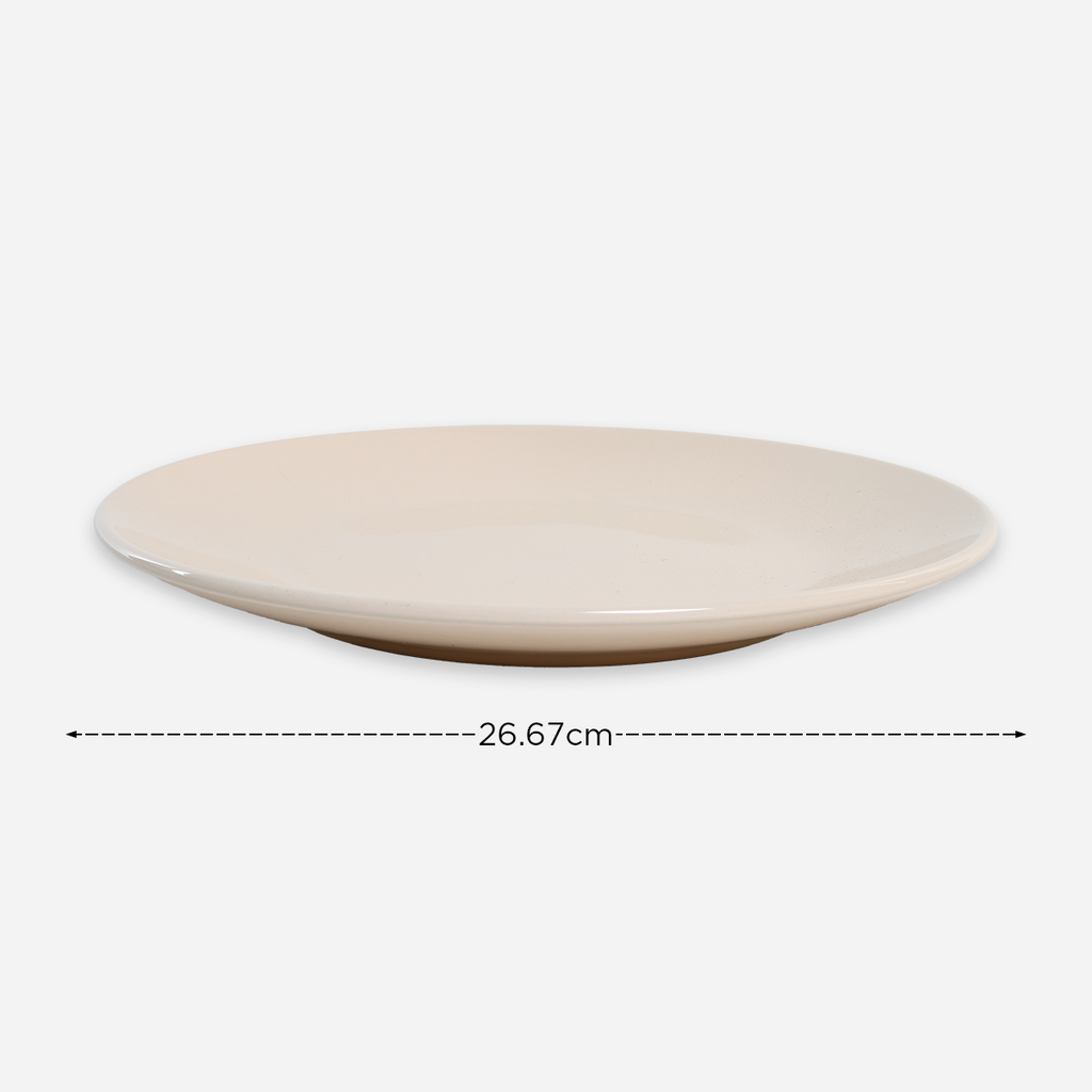 Masflex Set of 8 ZN-1032 Stoneware Dinnerware - Cream – SM Home