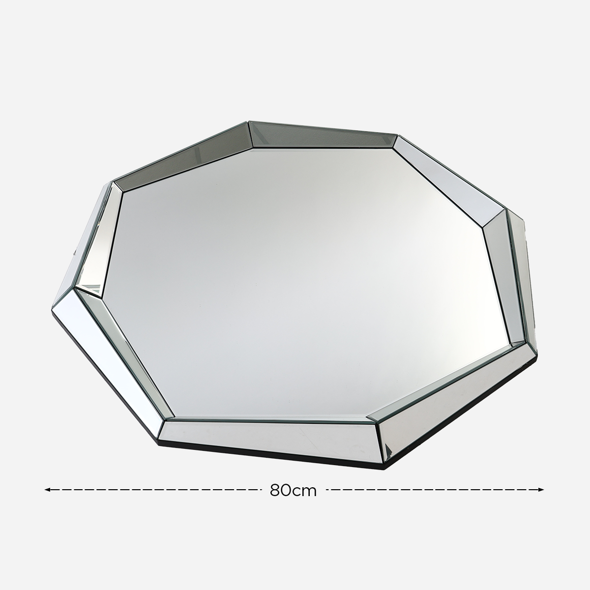 SM Home Hexagon GF-8A182 Decorative Wall Mirror