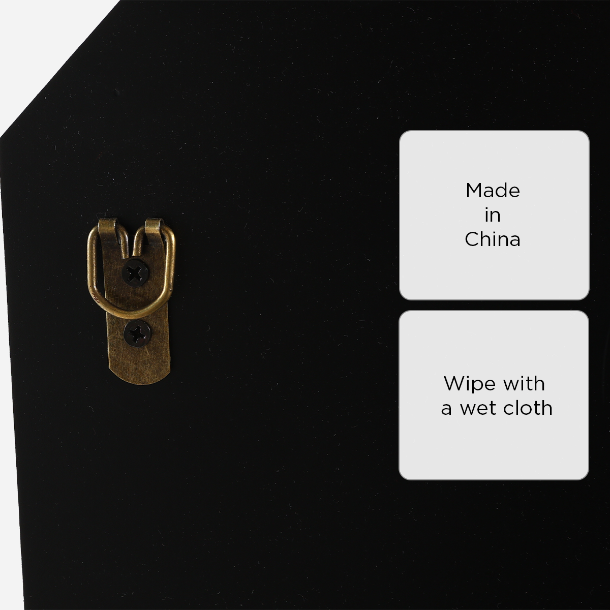 SM Home Hexagon GF-8A182 Decorative Wall Mirror