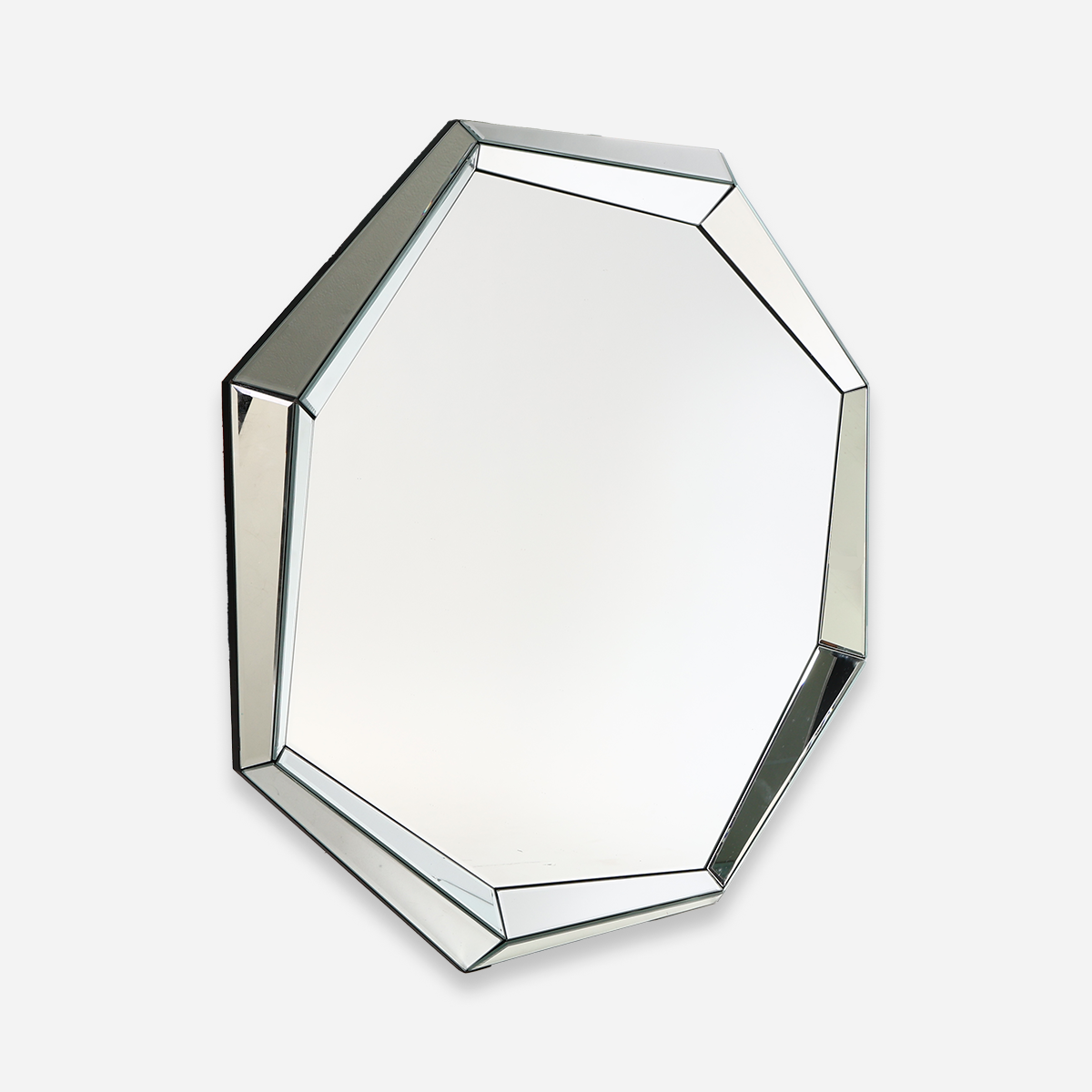 SM Home Hexagon GF-8A182 Decorative Wall Mirror