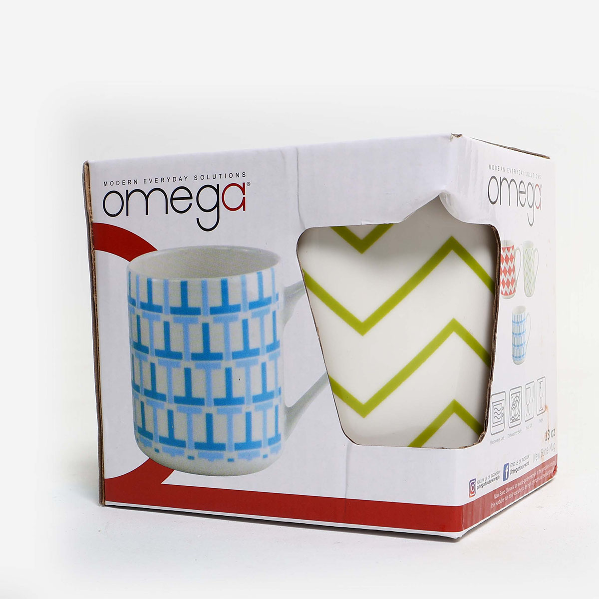Omega Vivid 134 Newbone Mug - 13oz