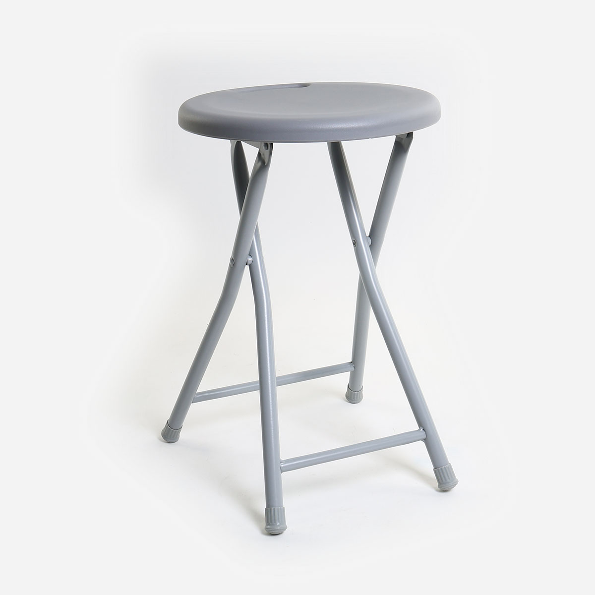 HOBBY GRAY FOLDING STOOL HM-SC