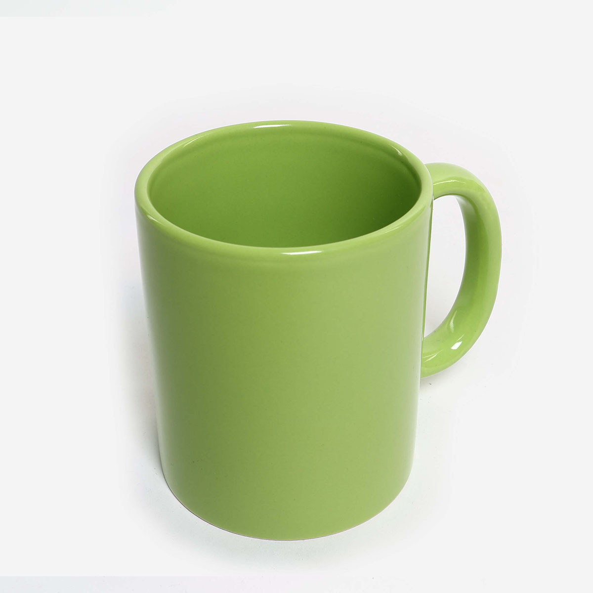 Omega Ceramic Mug (Lime) - 12oz