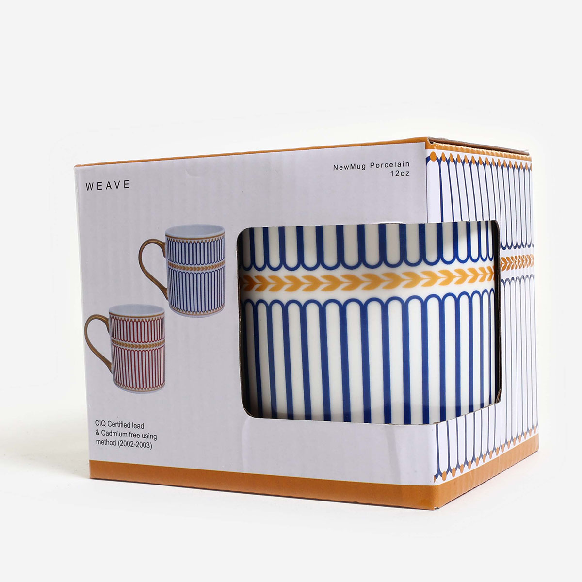 SM Home AL23101 Weave Printed Mug