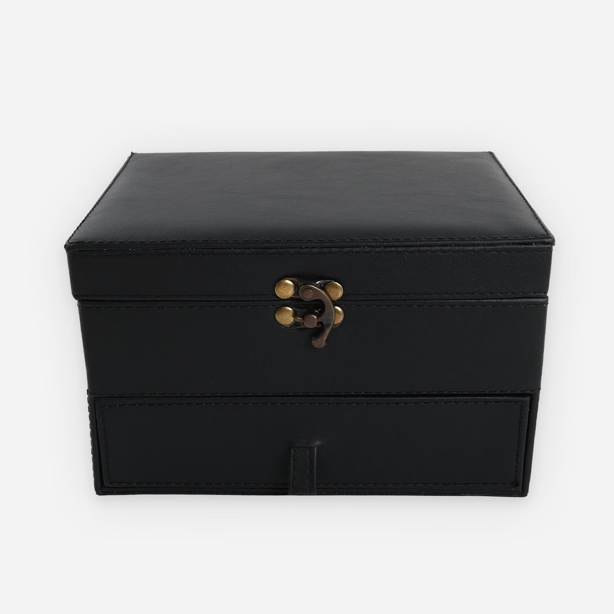 HWP-10435979:KEA_4124_RAVEN_LEATHER_2LAYER_JEWELRY_BOX_W__MIR_BLK_-_10435979_-_1.jpg