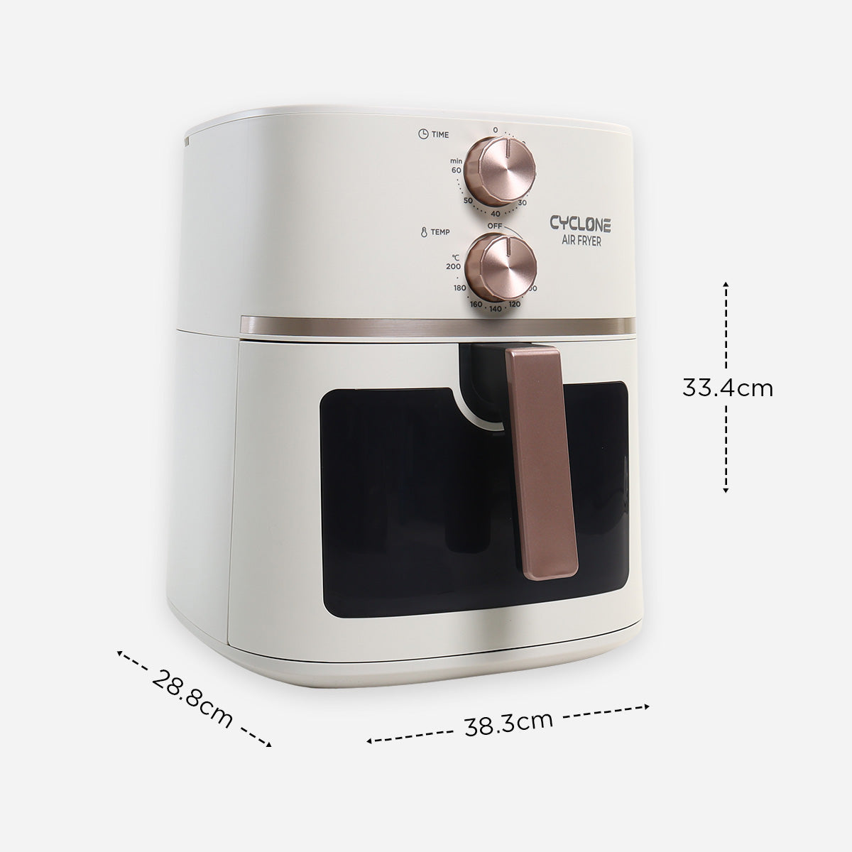 Kyowa Air Fryer (Ivory) - 6.5L