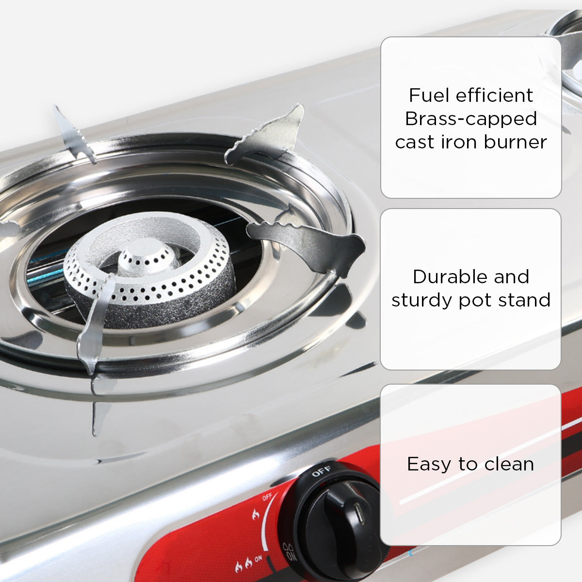 Kyowa 2-Burner Gas Stove