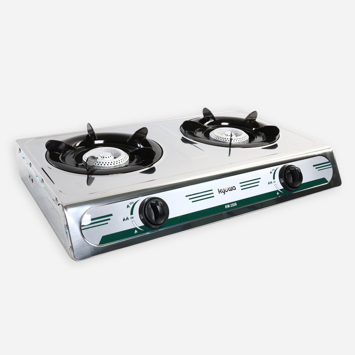 Kyowa 2-Burner Galva Gas Stove