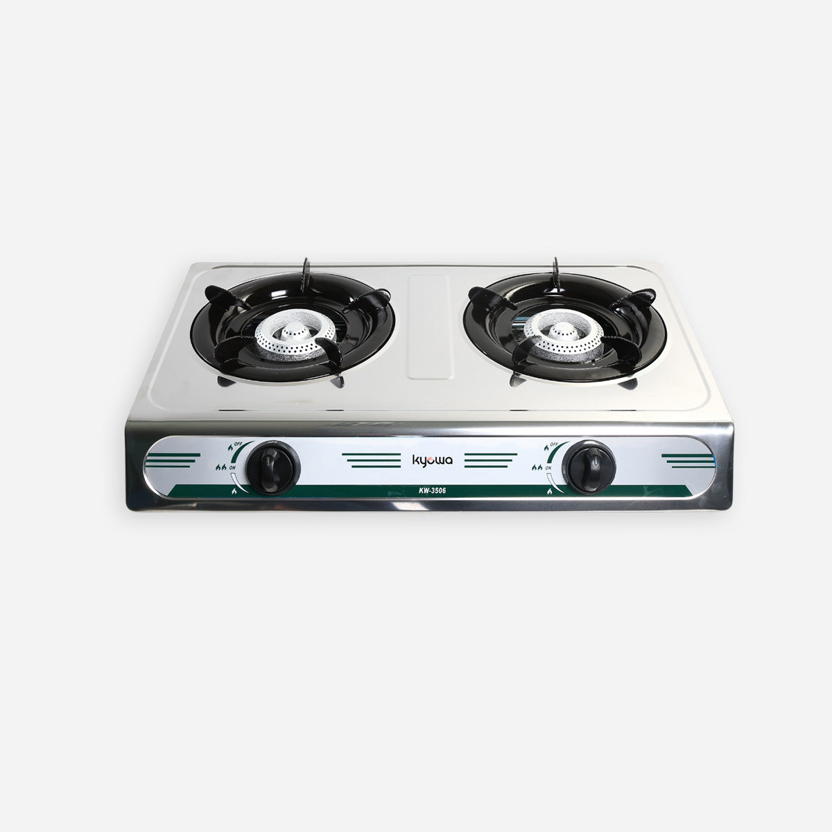 Kyowa 2-Burner Galva Gas Stove